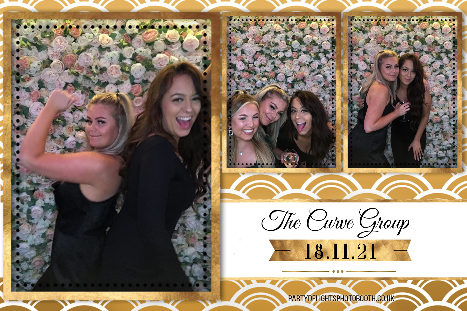 The Curve Group Annual Christmas Party | View more photos from the event at gallery.partydelightsphotobooth.co.uk/u/PartyDelightsPhotoBooth/The-Curve-Group-Annual-Christmas-Party