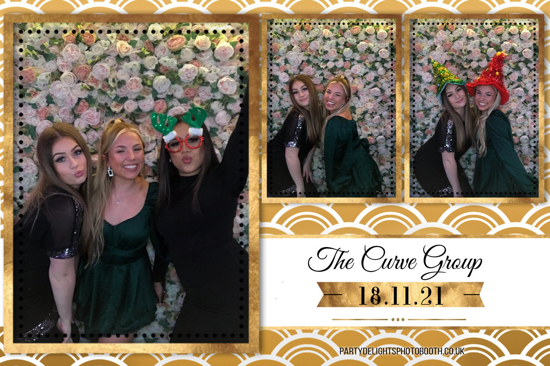 The Curve Group Annual Christmas Party | View more photos from the event at gallery.partydelightsphotobooth.co.uk/u/PartyDelightsPhotoBooth/The-Curve-Group-Annual-Christmas-Party