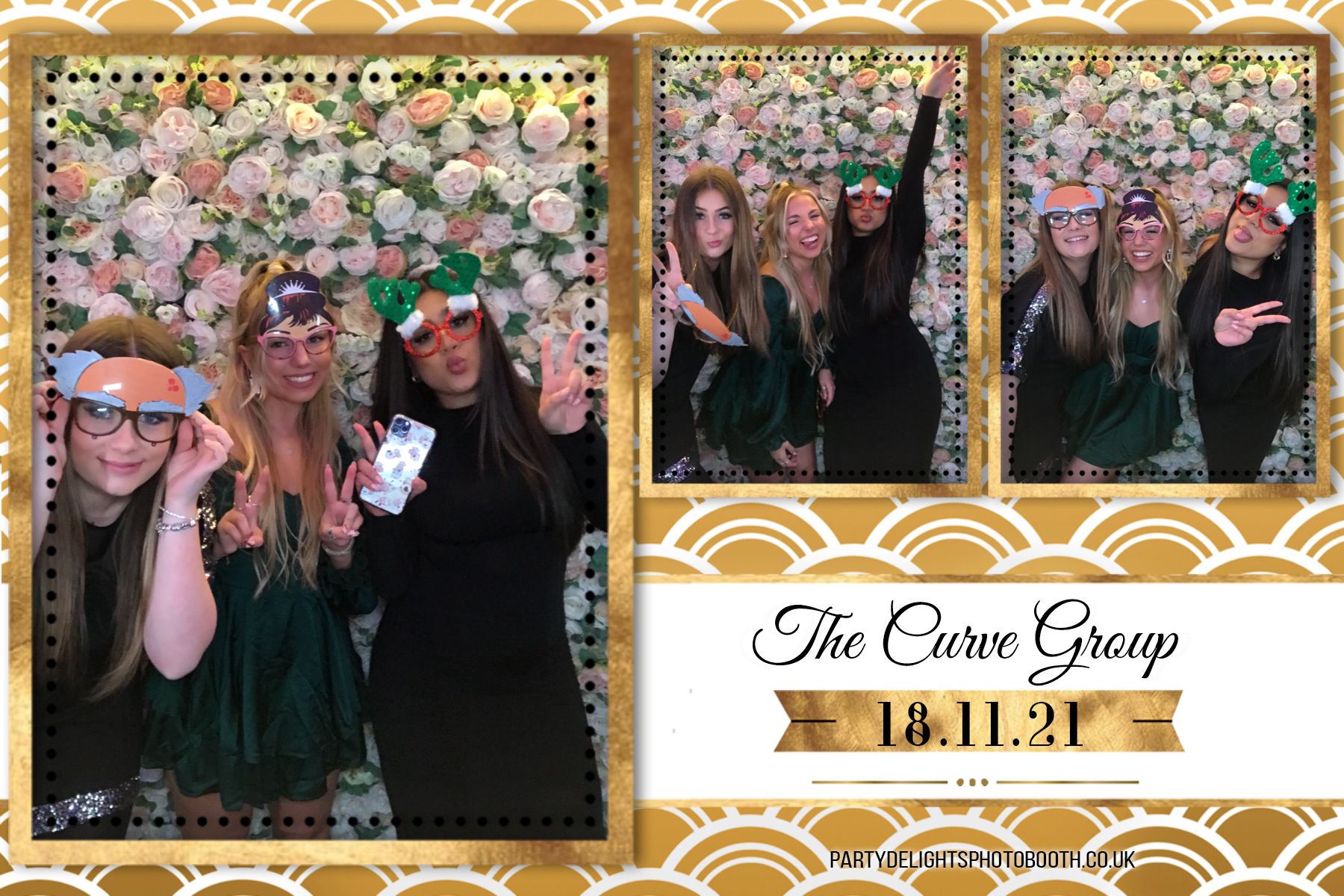 The Curve Group Annual Christmas Party | View more photos from the event at gallery.partydelightsphotobooth.co.uk/u/PartyDelightsPhotoBooth/The-Curve-Group-Annual-Christmas-Party