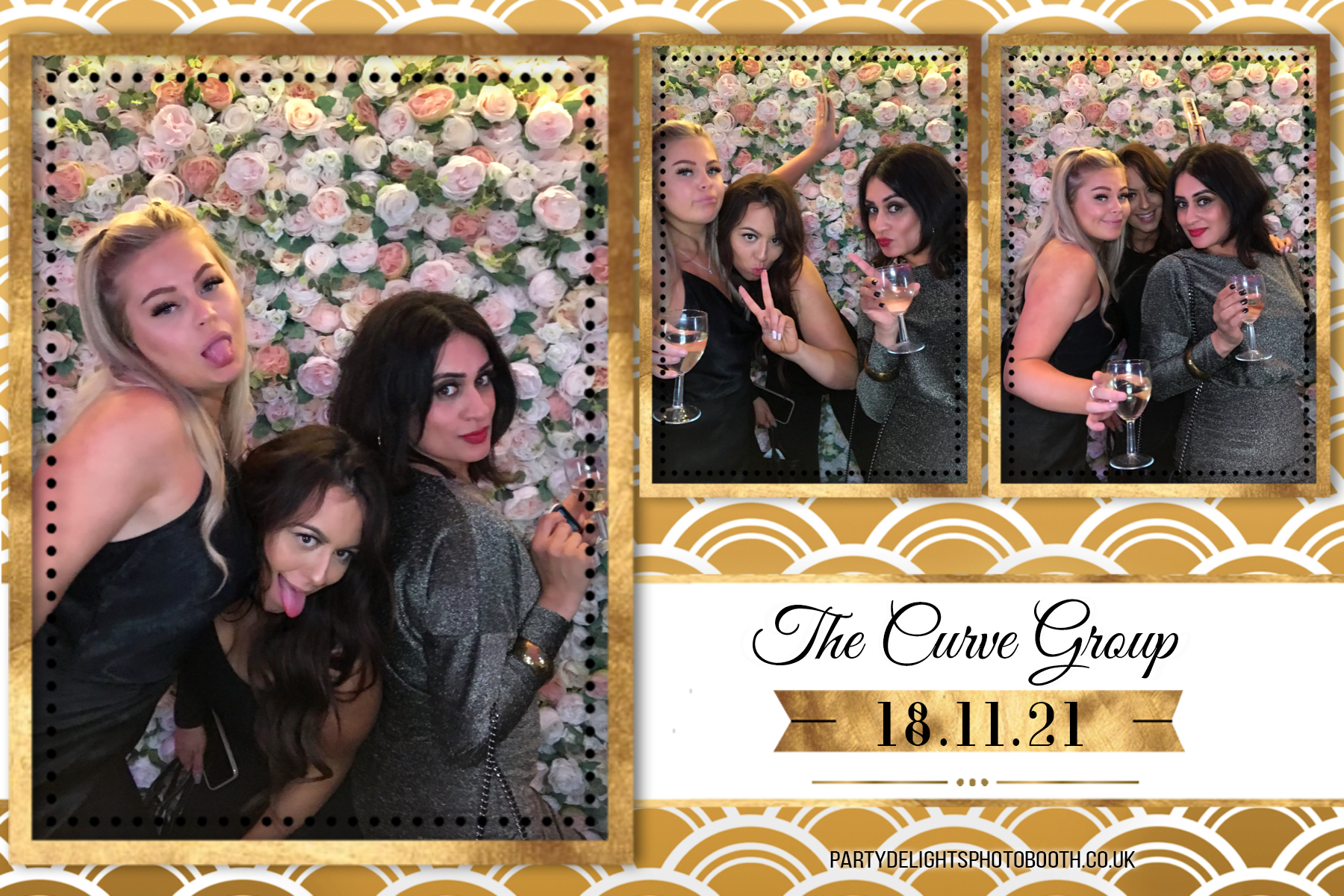 The Curve Group Annual Christmas Party | View more photos from the event at gallery.partydelightsphotobooth.co.uk/u/PartyDelightsPhotoBooth/The-Curve-Group-Annual-Christmas-Party
