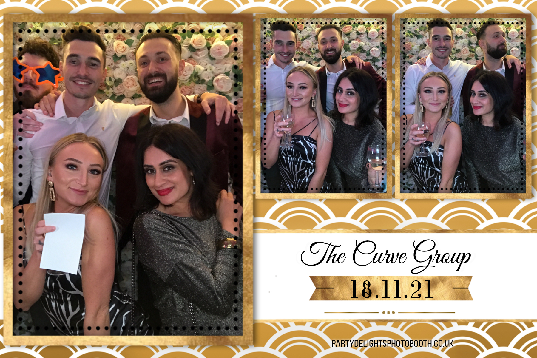 The Curve Group Annual Christmas Party | View more photos from the event at gallery.partydelightsphotobooth.co.uk/u/PartyDelightsPhotoBooth/The-Curve-Group-Annual-Christmas-Party