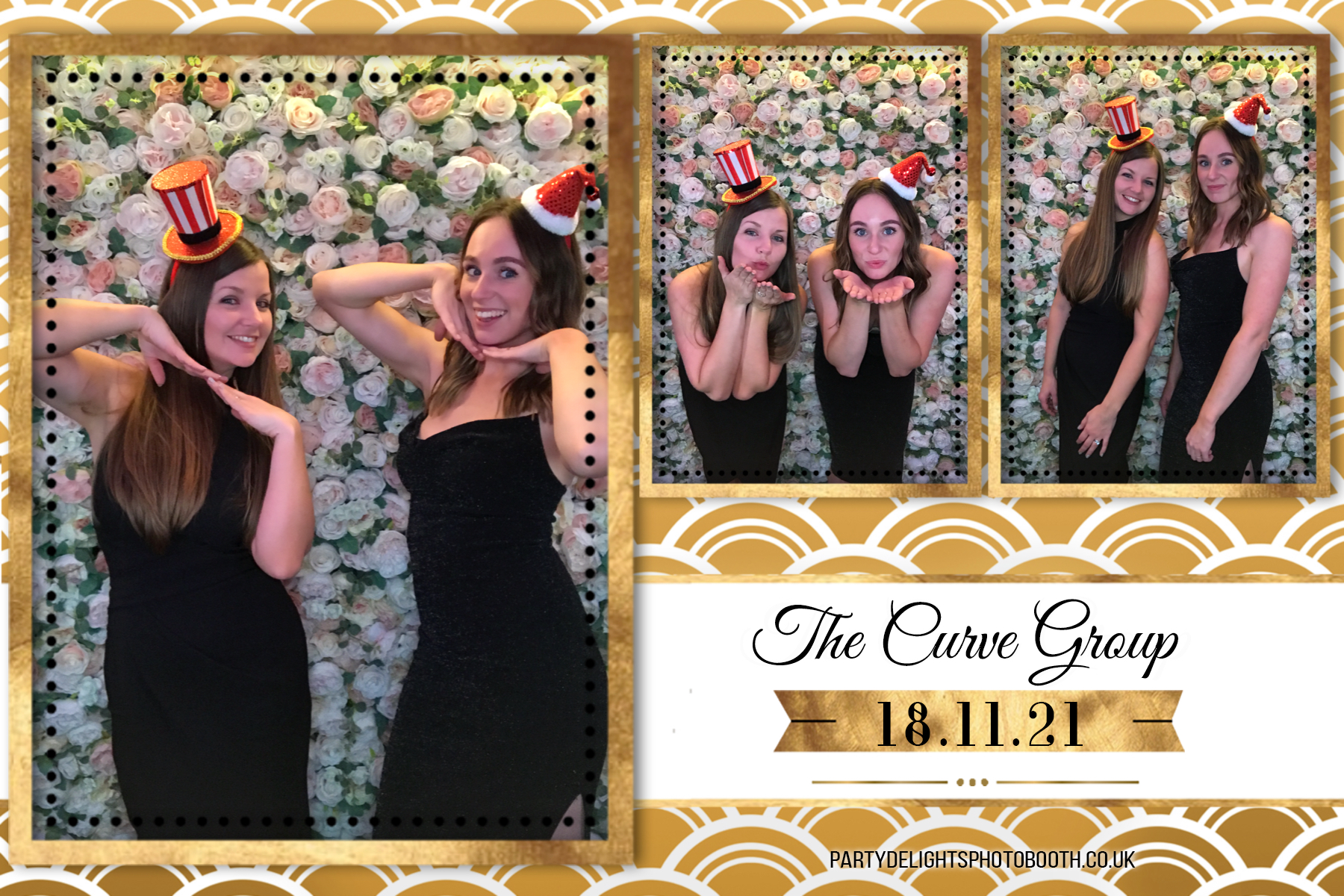 The Curve Group Annual Christmas Party | View more photos from the event at gallery.partydelightsphotobooth.co.uk/u/PartyDelightsPhotoBooth/The-Curve-Group-Annual-Christmas-Party