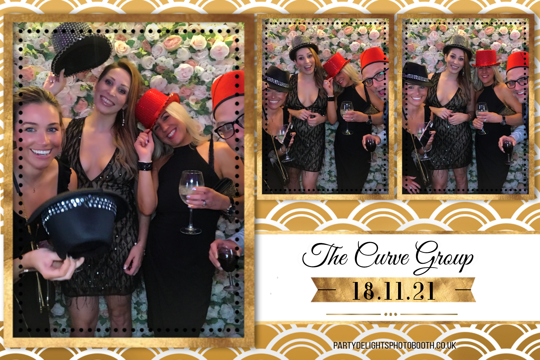 The Curve Group Annual Christmas Party | View more photos from the event at gallery.partydelightsphotobooth.co.uk/u/PartyDelightsPhotoBooth/The-Curve-Group-Annual-Christmas-Party