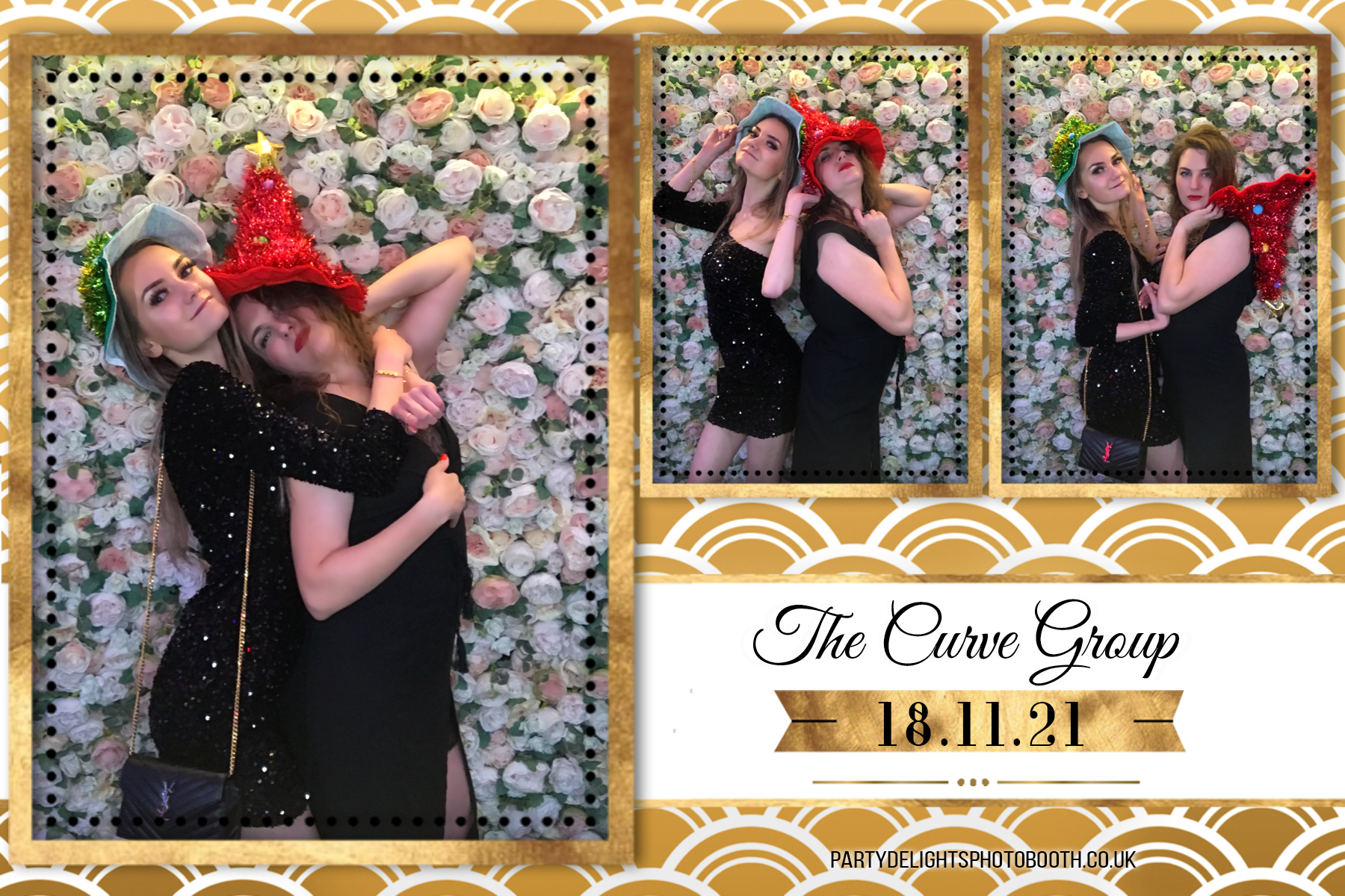 The Curve Group Annual Christmas Party | View more photos from the event at gallery.partydelightsphotobooth.co.uk/u/PartyDelightsPhotoBooth/The-Curve-Group-Annual-Christmas-Party