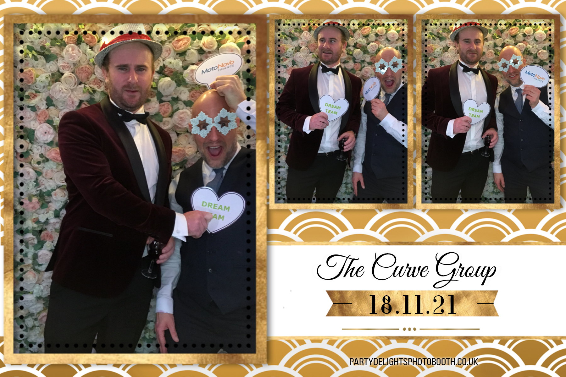 The Curve Group Annual Christmas Party | View more photos from the event at gallery.partydelightsphotobooth.co.uk/u/PartyDelightsPhotoBooth/The-Curve-Group-Annual-Christmas-Party