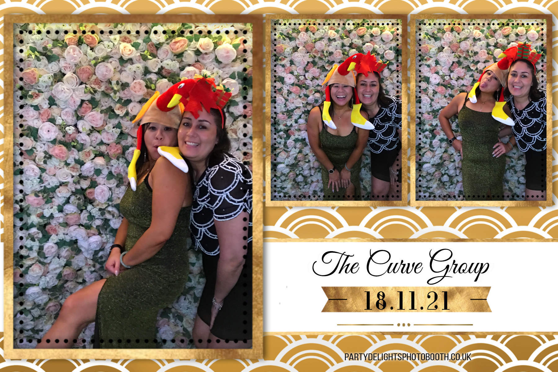 The Curve Group Annual Christmas Party | View more photos from the event at gallery.partydelightsphotobooth.co.uk/u/PartyDelightsPhotoBooth/The-Curve-Group-Annual-Christmas-Party