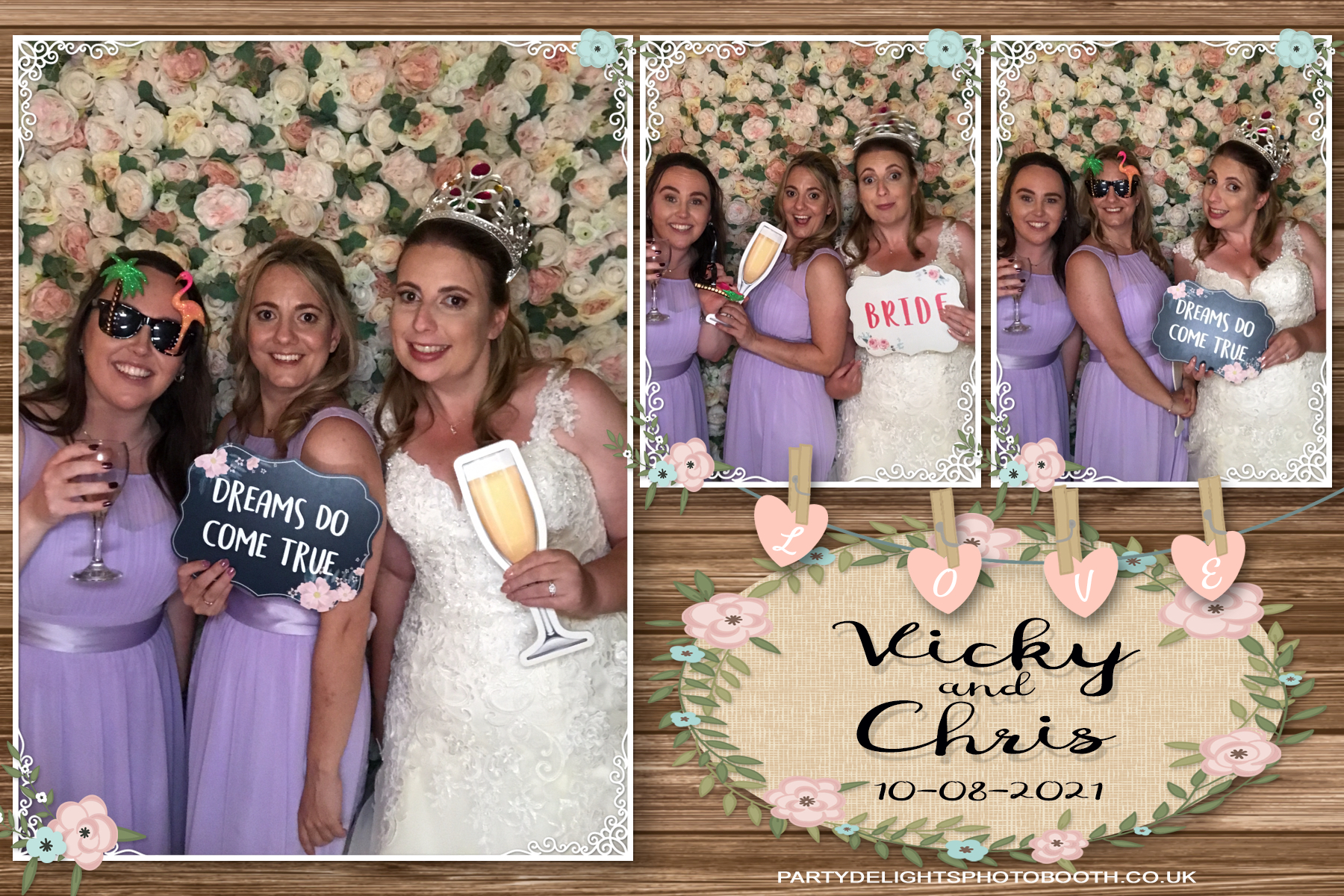 Victoria & Christian's Wedding | View more photos from the event at gallery.partydelightsphotobooth.co.uk/u/PartyDelightsPhotoBooth/Victoria-Christians-Wedding