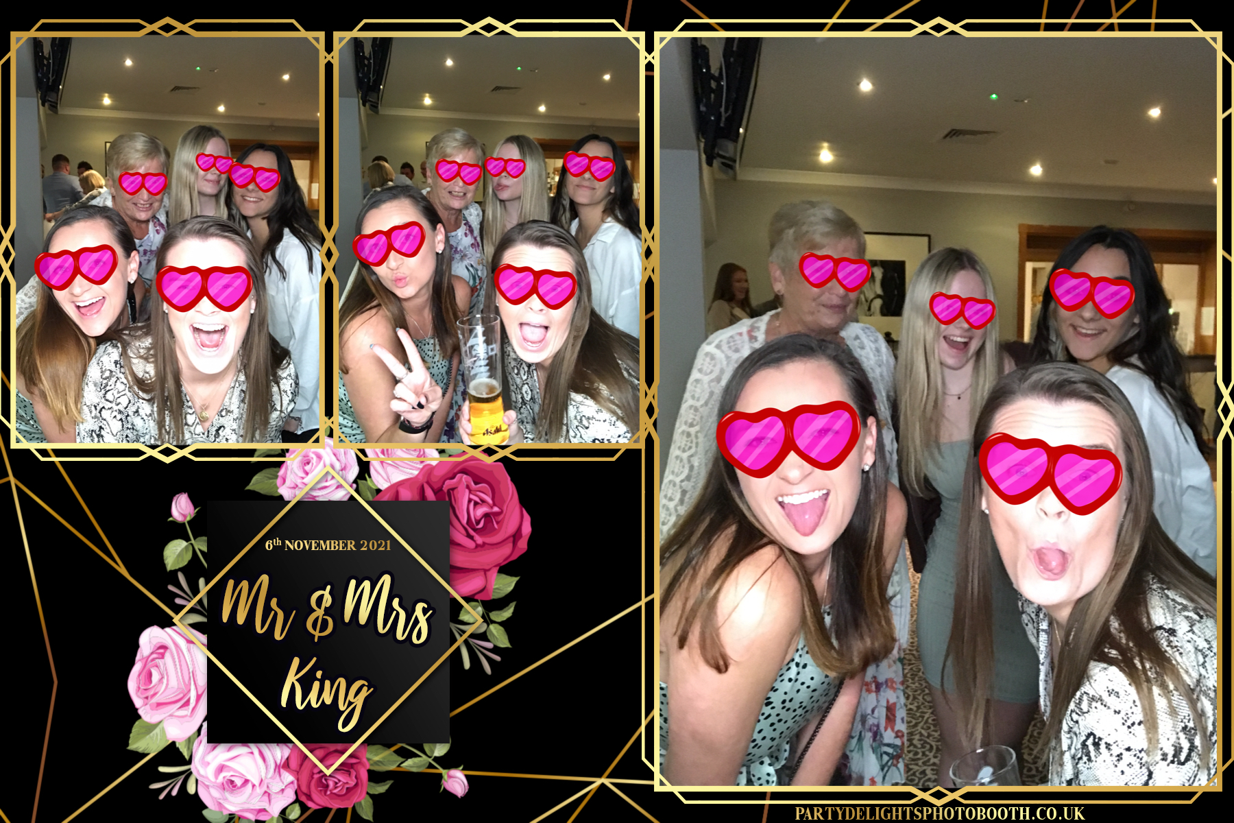 Wedding Reception of Kevin & Laura King | View more photos from the event at gallery.partydelightsphotobooth.co.uk/u/PartyDelightsPhotoBooth/Wedding-Reception-of-Kevin-Laura-King