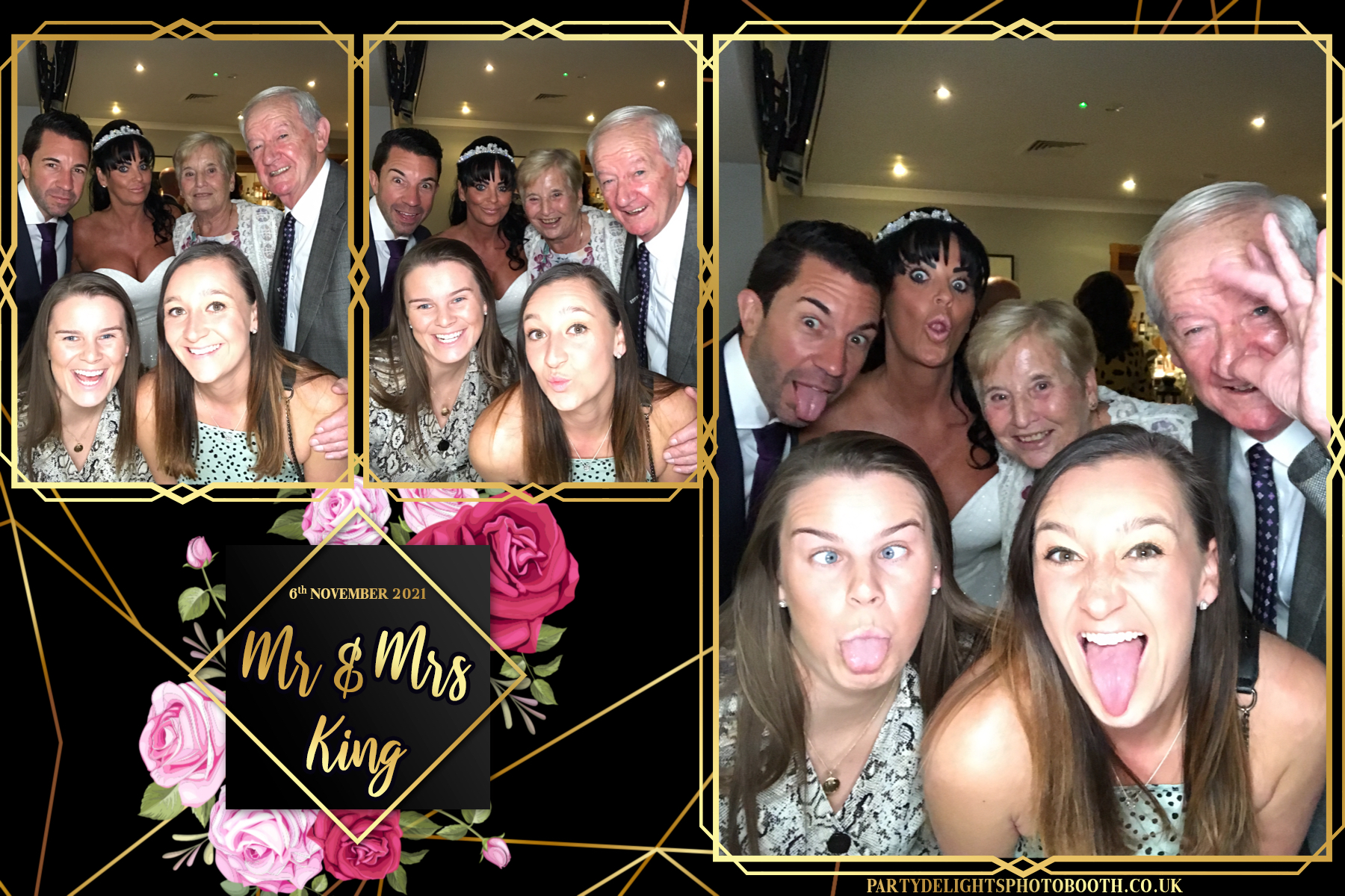 Wedding Reception of Kevin & Laura King | View more photos from the event at gallery.partydelightsphotobooth.co.uk/u/PartyDelightsPhotoBooth/Wedding-Reception-of-Kevin-Laura-King