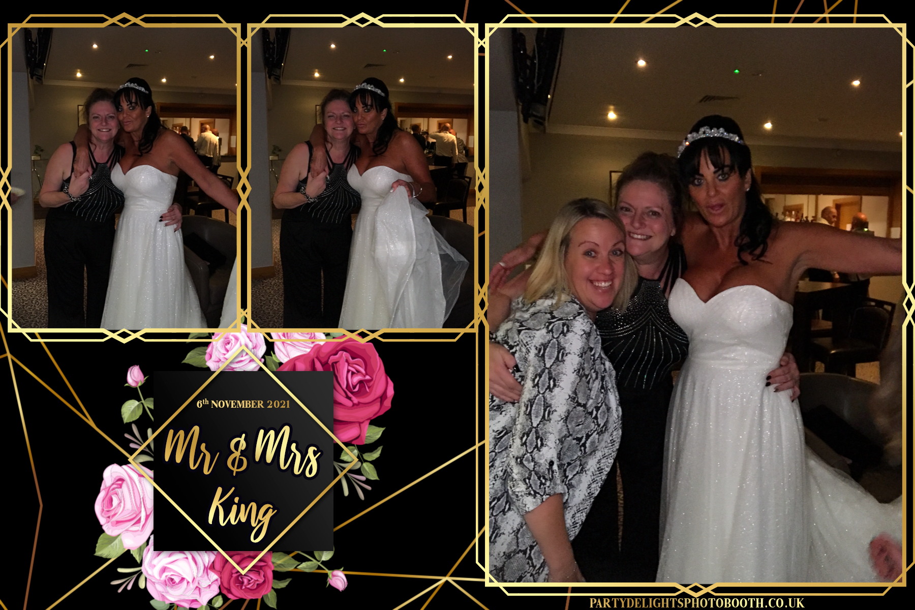 Wedding Reception of Kevin & Laura King | View more photos from the event at gallery.partydelightsphotobooth.co.uk/u/PartyDelightsPhotoBooth/Wedding-Reception-of-Kevin-Laura-King