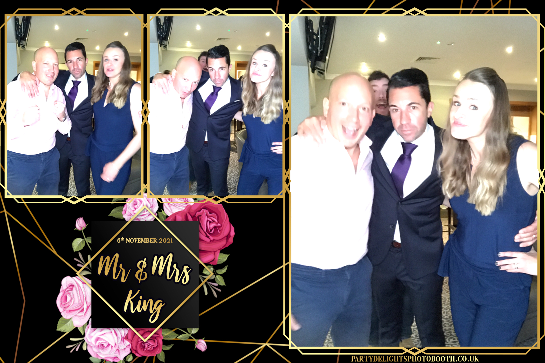 Wedding Reception of Kevin & Laura King | View more photos from the event at gallery.partydelightsphotobooth.co.uk/u/PartyDelightsPhotoBooth/Wedding-Reception-of-Kevin-Laura-King
