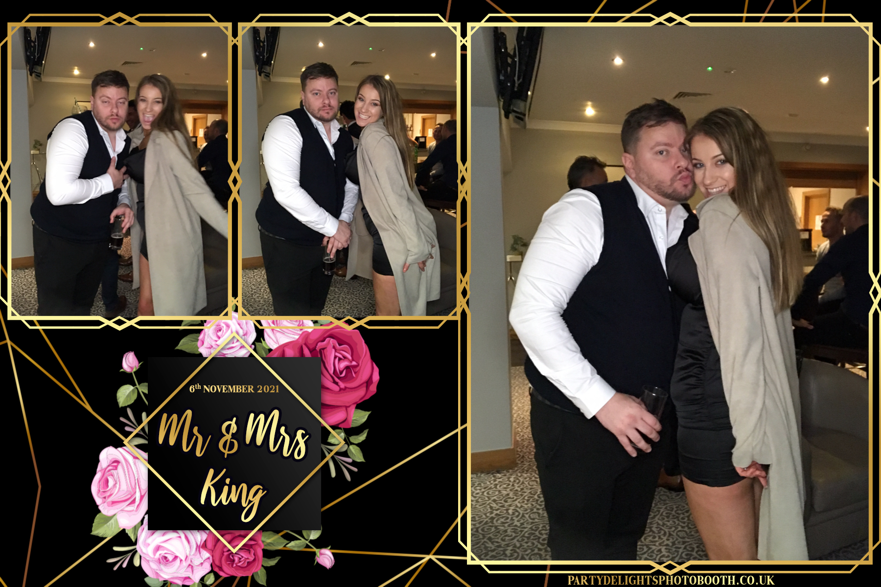 Wedding Reception of Kevin & Laura King | View more photos from the event at gallery.partydelightsphotobooth.co.uk/u/PartyDelightsPhotoBooth/Wedding-Reception-of-Kevin-Laura-King