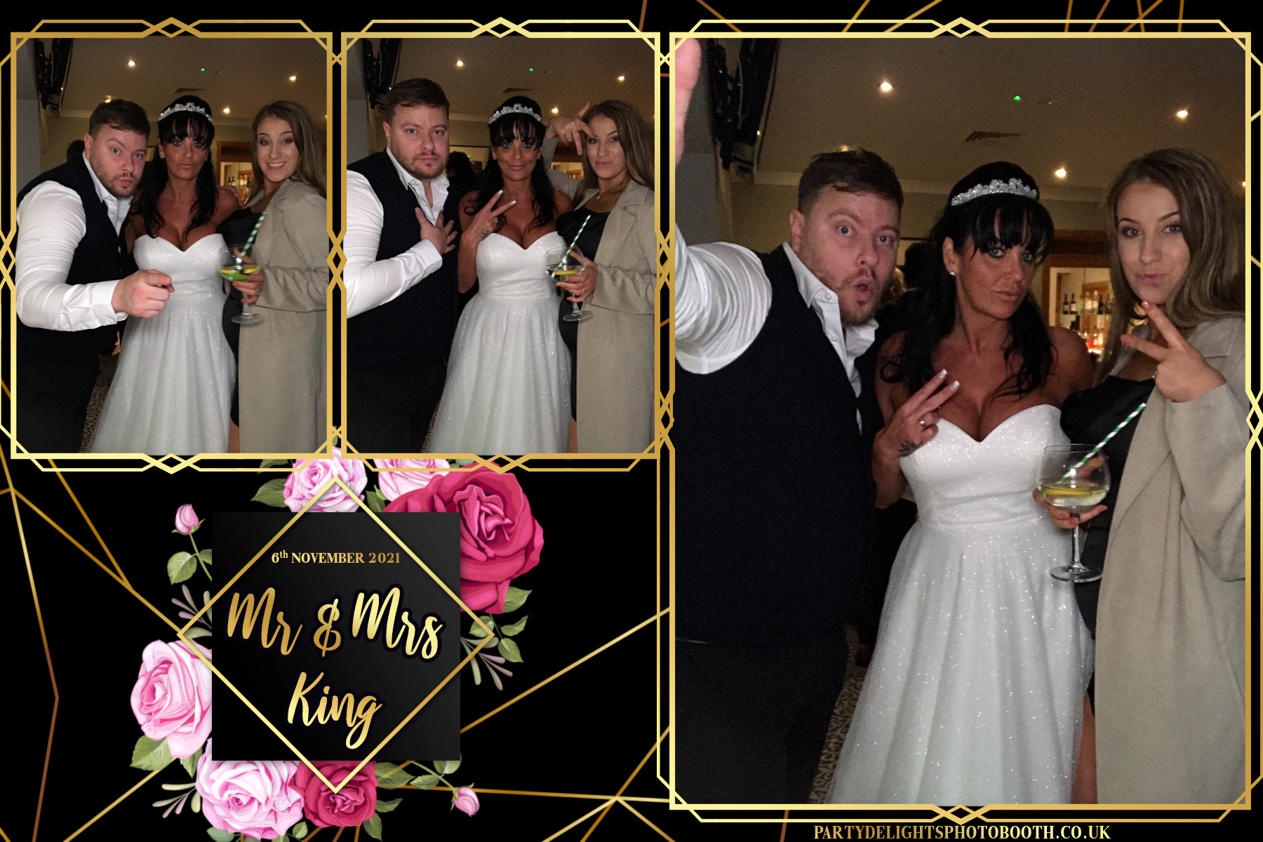 Wedding Reception of Kevin & Laura King | View more photos from the event at gallery.partydelightsphotobooth.co.uk/u/PartyDelightsPhotoBooth/Wedding-Reception-of-Kevin-Laura-King