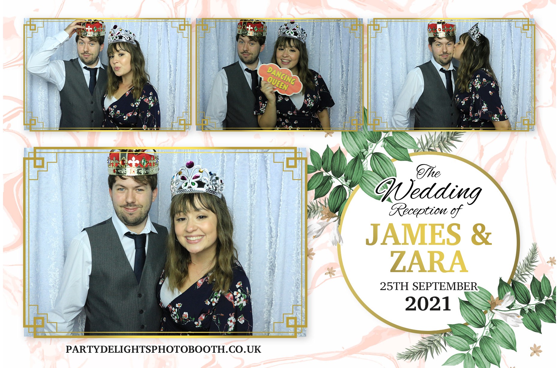 Zara and Jame's Wedding | View more photos from the event at gallery.partydelightsphotobooth.co.uk/u/PartyDelightsPhotoBooth/Zara-and-James-Wedding