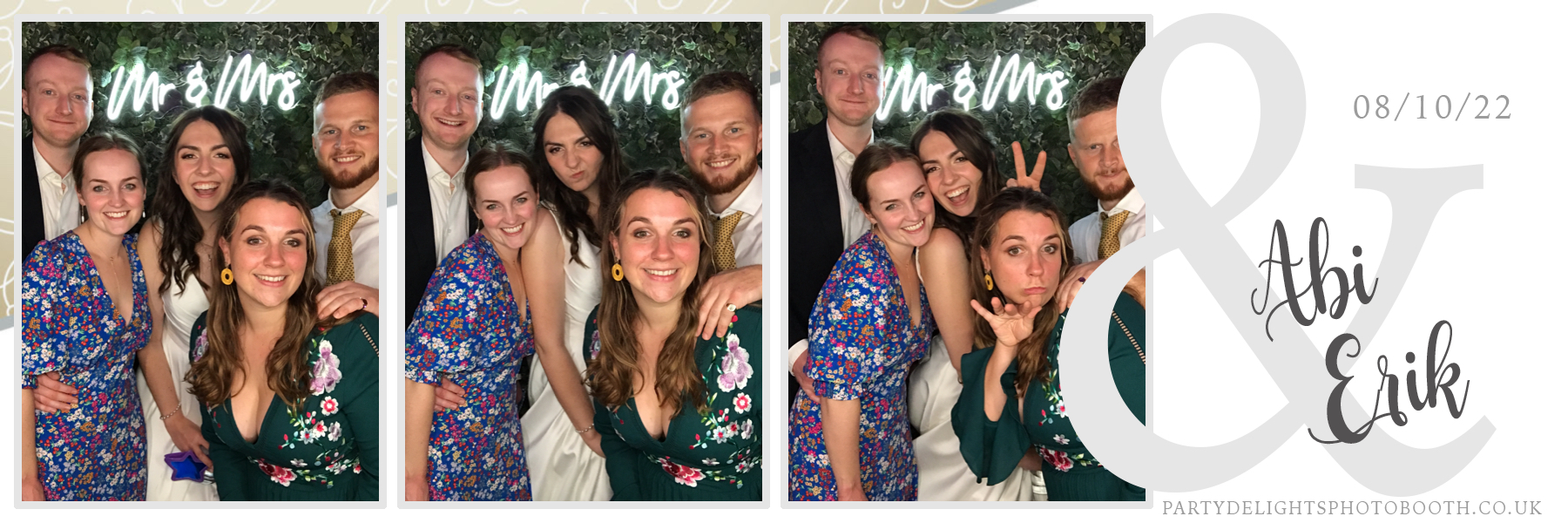 Abi and Erik's Wedding | View more photos from the event at gallery.partydelightsphotobooth.co.uk/u/PartyDelightsPhotoBooth/Abi-and-Eriks-Wedding