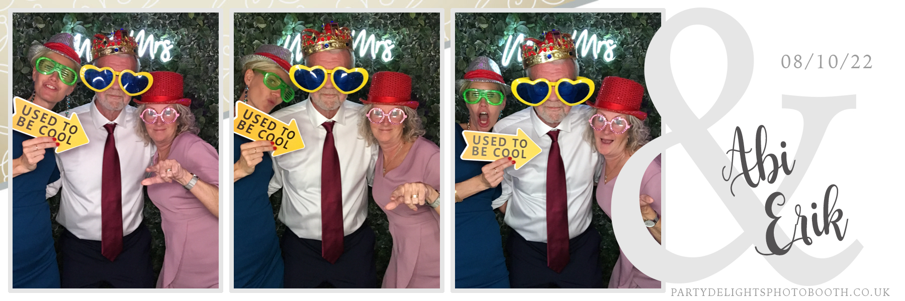Abi and Erik's Wedding | View more photos from the event at gallery.partydelightsphotobooth.co.uk/u/PartyDelightsPhotoBooth/Abi-and-Eriks-Wedding