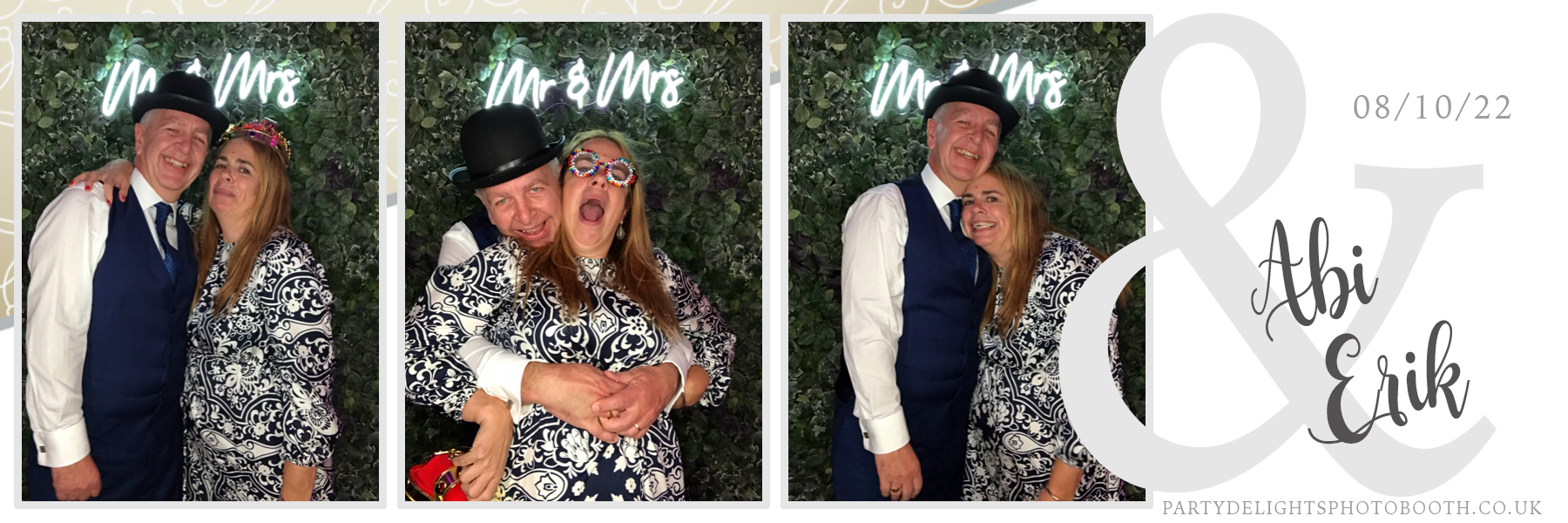 Abi and Erik's Wedding | View more photos from the event at gallery.partydelightsphotobooth.co.uk/u/PartyDelightsPhotoBooth/Abi-and-Eriks-Wedding