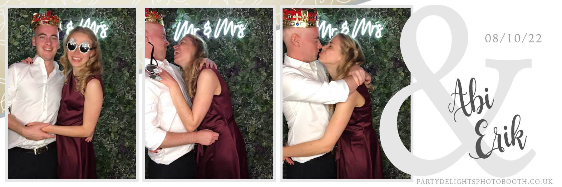 Abi and Erik's Wedding | View more photos from the event at gallery.partydelightsphotobooth.co.uk/u/PartyDelightsPhotoBooth/Abi-and-Eriks-Wedding