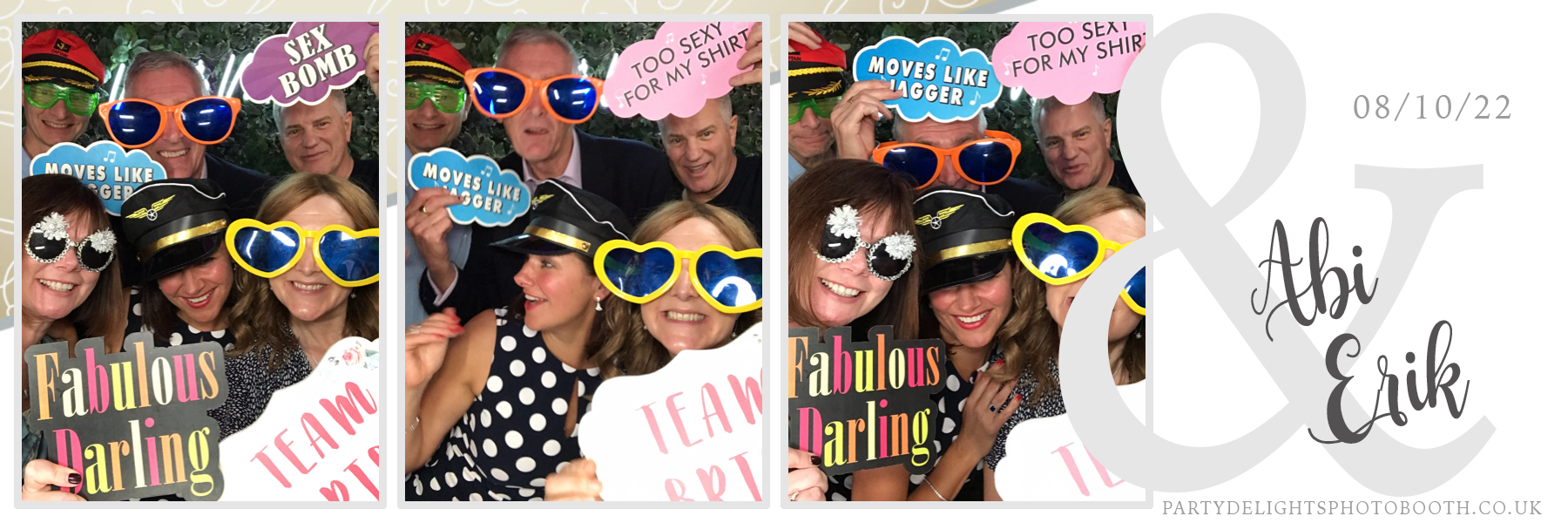 Abi and Erik's Wedding | View more photos from the event at gallery.partydelightsphotobooth.co.uk/u/PartyDelightsPhotoBooth/Abi-and-Eriks-Wedding