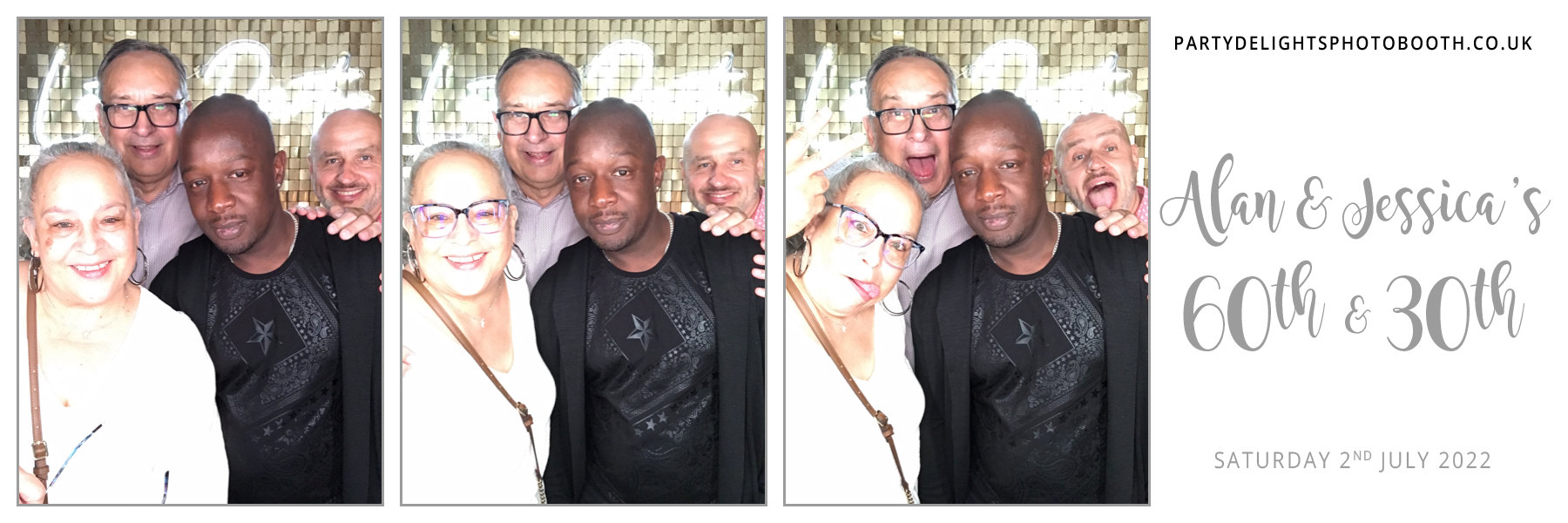 Alan’s 60th & Jessica’s 30th | View more photos from the event at gallery.partydelightsphotobooth.co.uk/u/PartyDelightsPhotoBooth/Alan’s-60th-Jessica’s-30th