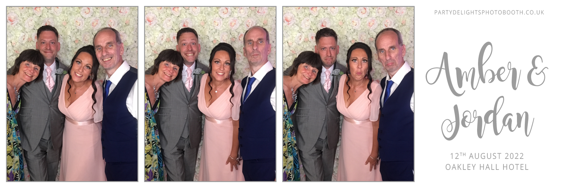 Amber & Jordan's Wedding | View more photos from the event at gallery.partydelightsphotobooth.co.uk/u/PartyDelightsPhotoBooth/Amber-Jordans-Wedding