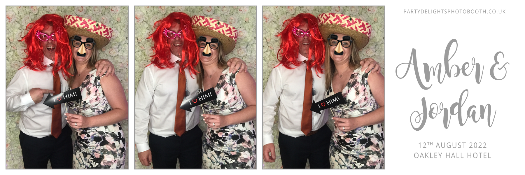 Amber & Jordan's Wedding | View more photos from the event at gallery.partydelightsphotobooth.co.uk/u/PartyDelightsPhotoBooth/Amber-Jordans-Wedding