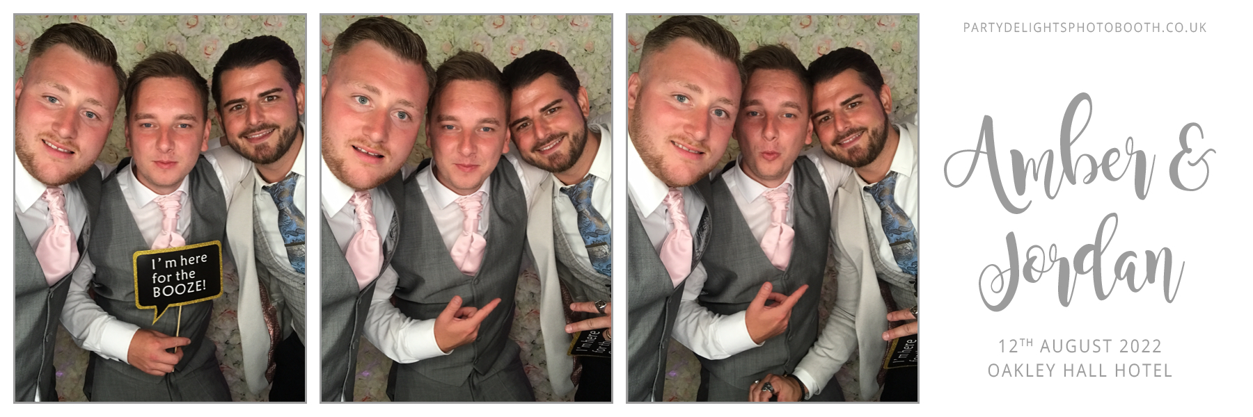 Amber & Jordan's Wedding | View more photos from the event at gallery.partydelightsphotobooth.co.uk/u/PartyDelightsPhotoBooth/Amber-Jordans-Wedding
