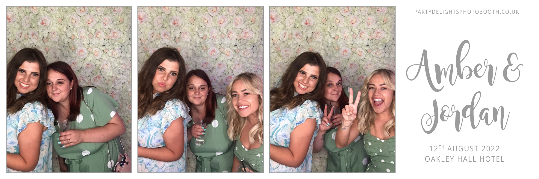 Amber & Jordan's Wedding | View more photos from the event at gallery.partydelightsphotobooth.co.uk/u/PartyDelightsPhotoBooth/Amber-Jordans-Wedding