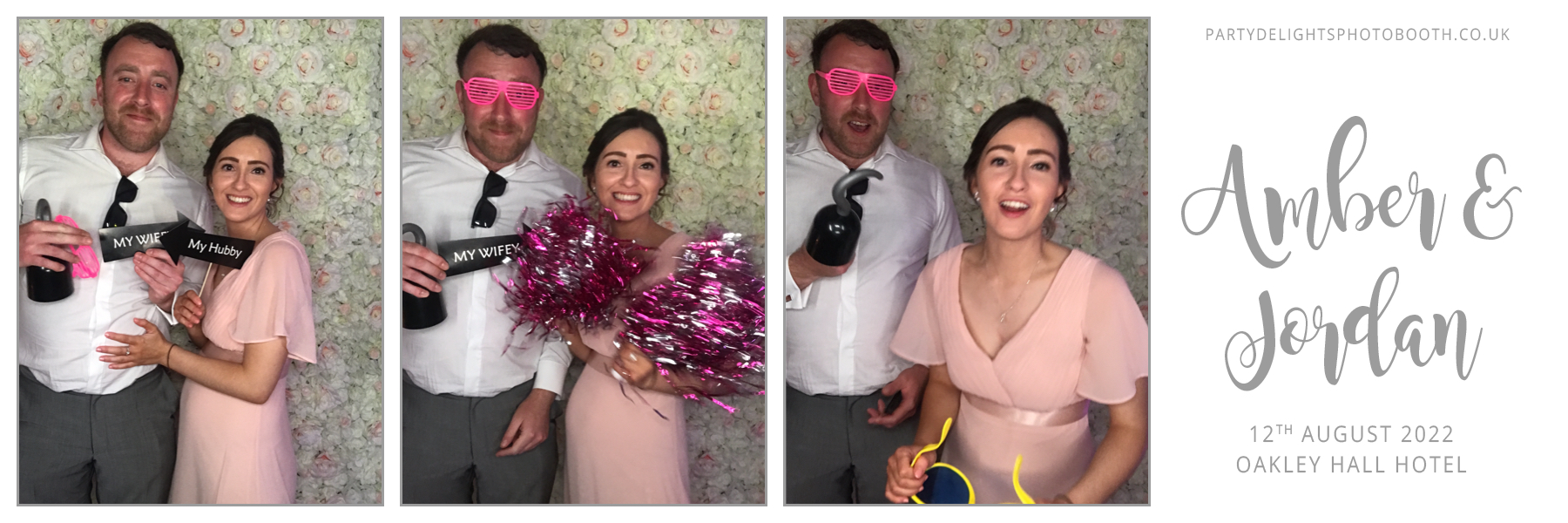Amber & Jordan's Wedding | View more photos from the event at gallery.partydelightsphotobooth.co.uk/u/PartyDelightsPhotoBooth/Amber-Jordans-Wedding