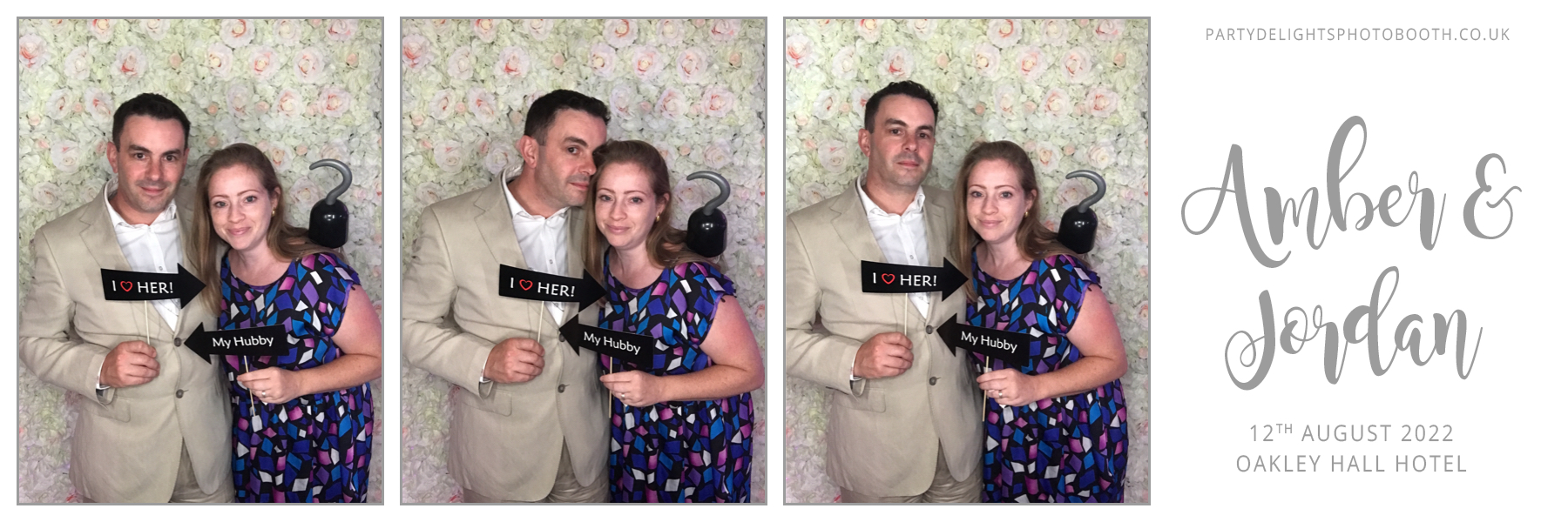 Amber & Jordan's Wedding | View more photos from the event at gallery.partydelightsphotobooth.co.uk/u/PartyDelightsPhotoBooth/Amber-Jordans-Wedding