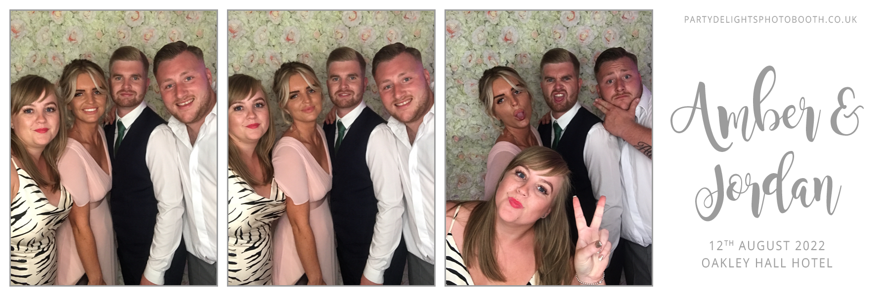 Amber & Jordan's Wedding | View more photos from the event at gallery.partydelightsphotobooth.co.uk/u/PartyDelightsPhotoBooth/Amber-Jordans-Wedding