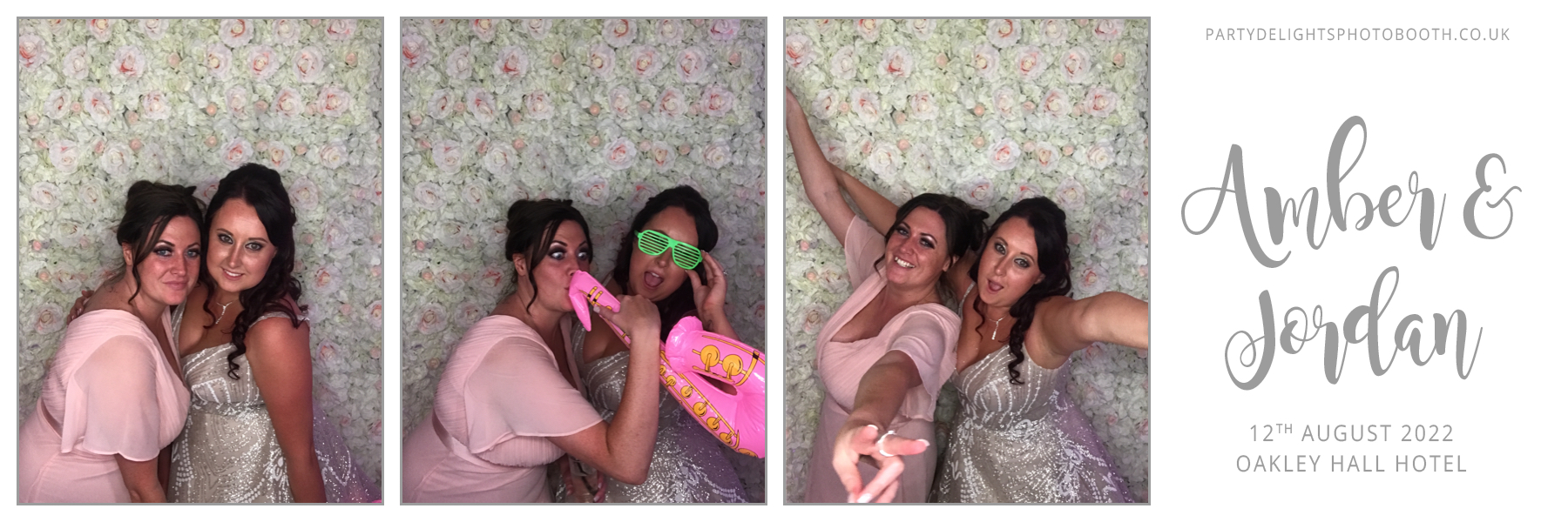 Amber & Jordan's Wedding | View more photos from the event at gallery.partydelightsphotobooth.co.uk/u/PartyDelightsPhotoBooth/Amber-Jordans-Wedding
