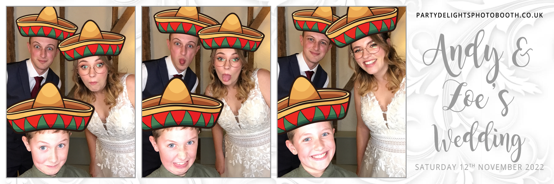 Andrew and Zoe's Wedding | View more photos from the event at gallery.partydelightsphotobooth.co.uk/u/PartyDelightsPhotoBooth/Andrew-and-Zoes-Wedding