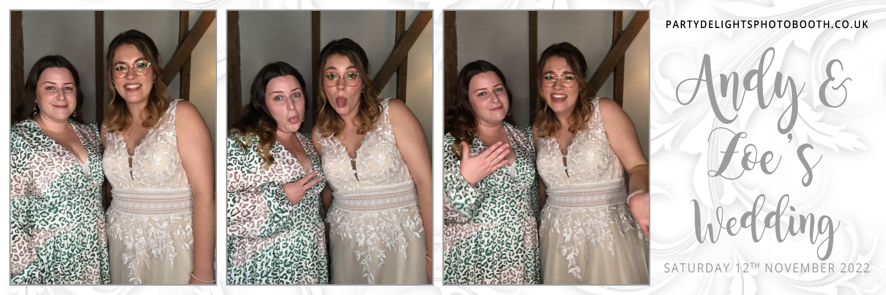 Andrew and Zoe's Wedding | View more photos from the event at gallery.partydelightsphotobooth.co.uk/u/PartyDelightsPhotoBooth/Andrew-and-Zoes-Wedding