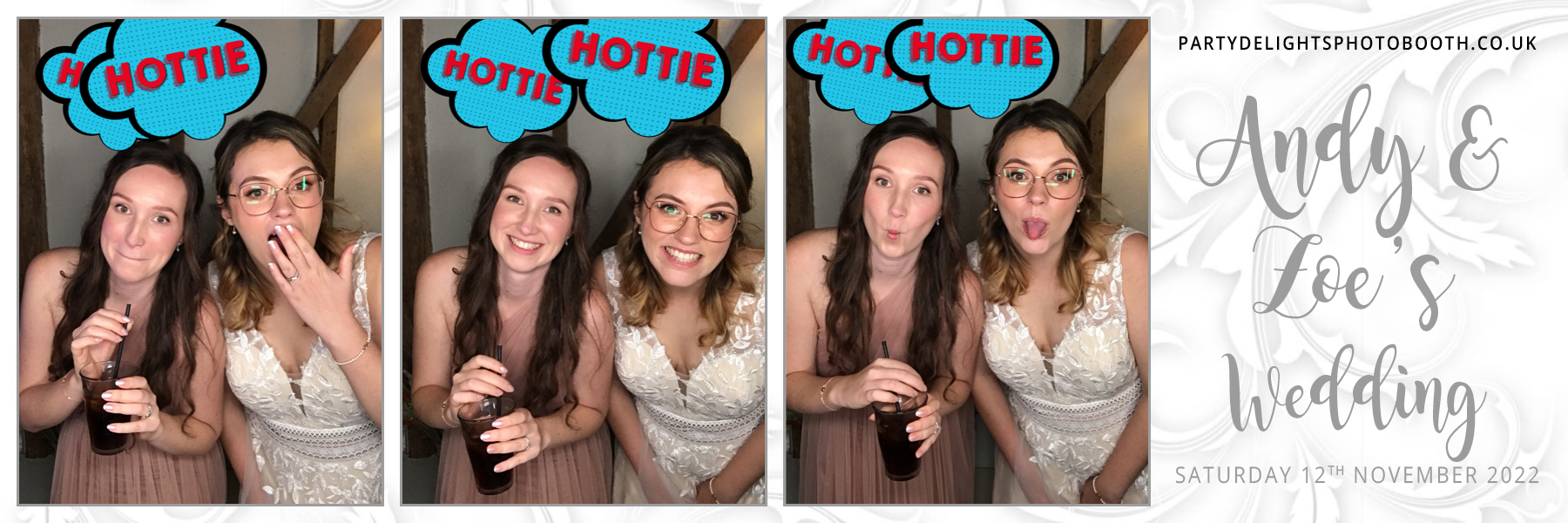 Andrew and Zoe's Wedding | View more photos from the event at gallery.partydelightsphotobooth.co.uk/u/PartyDelightsPhotoBooth/Andrew-and-Zoes-Wedding