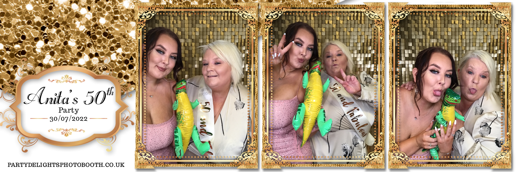 Anita's 50th birthday | View more photos from the event at gallery.partydelightsphotobooth.co.uk/u/PartyDelightsPhotoBooth/Anitas-50th-birthday