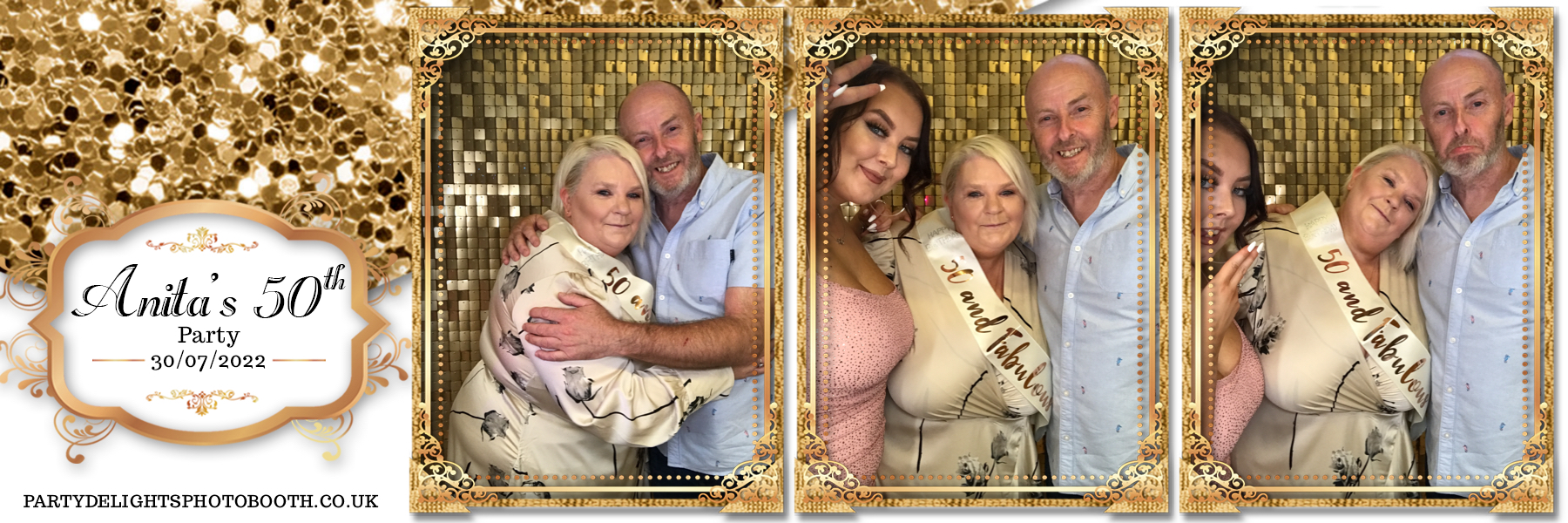 Anita's 50th birthday | View more photos from the event at gallery.partydelightsphotobooth.co.uk/u/PartyDelightsPhotoBooth/Anitas-50th-birthday