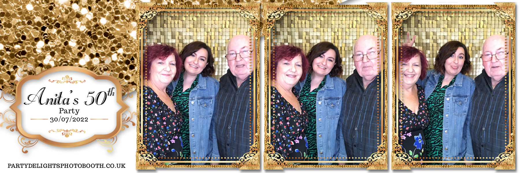 Anita's 50th birthday | View more photos from the event at gallery.partydelightsphotobooth.co.uk/u/PartyDelightsPhotoBooth/Anitas-50th-birthday