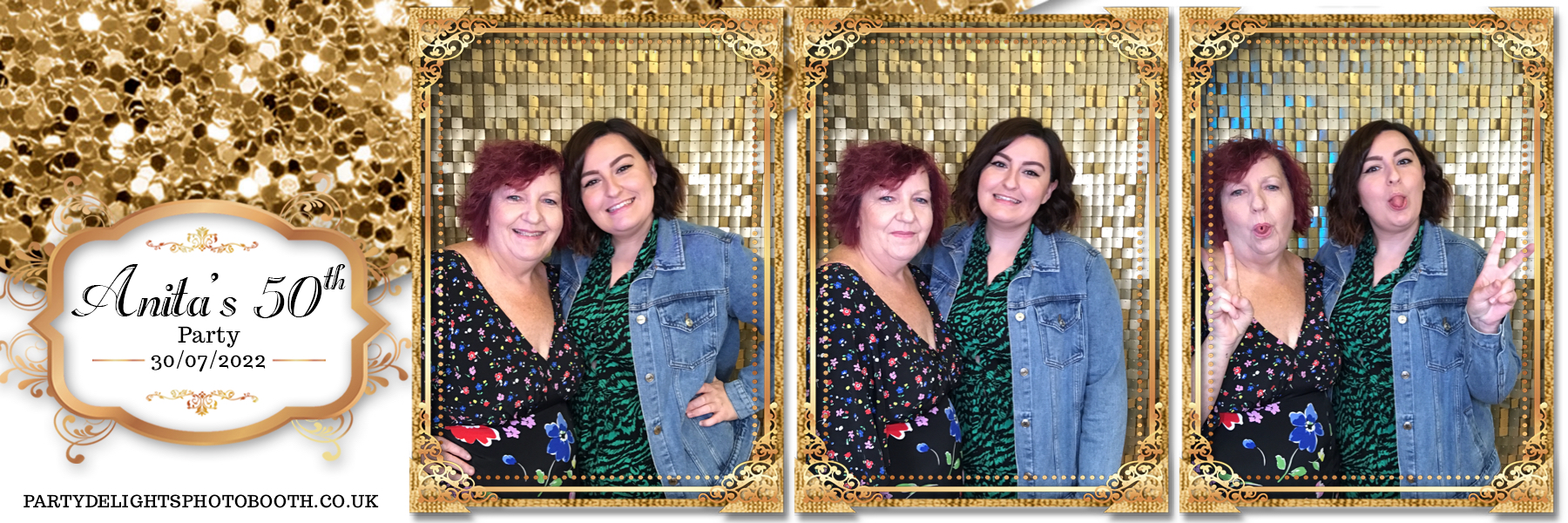 Anita's 50th birthday | View more photos from the event at gallery.partydelightsphotobooth.co.uk/u/PartyDelightsPhotoBooth/Anitas-50th-birthday