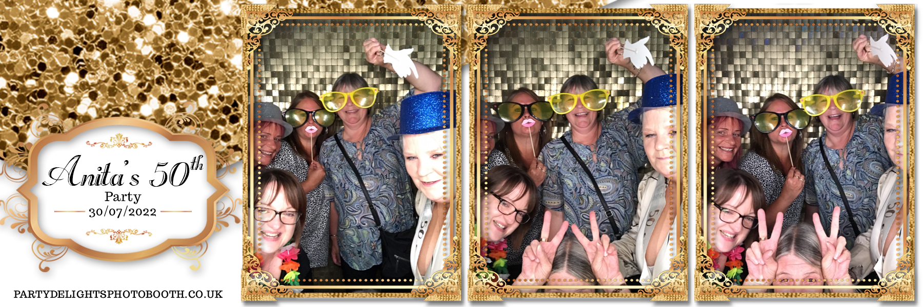 Anita's 50th birthday | View more photos from the event at gallery.partydelightsphotobooth.co.uk/u/PartyDelightsPhotoBooth/Anitas-50th-birthday