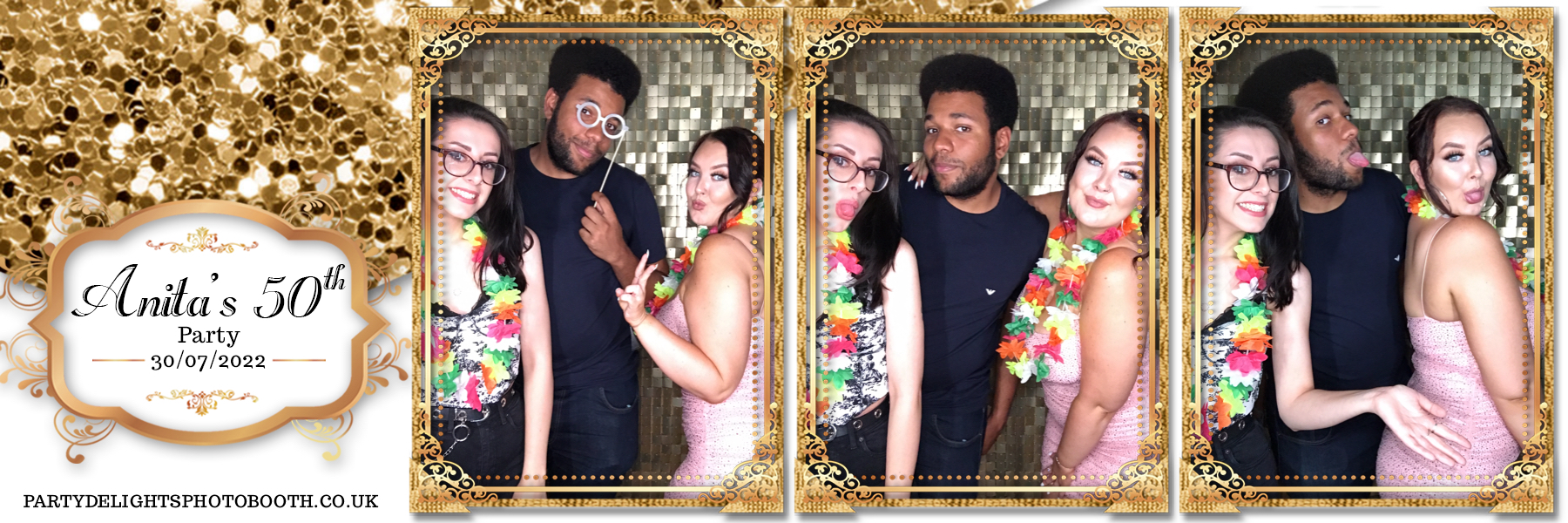 Anita's 50th birthday | View more photos from the event at gallery.partydelightsphotobooth.co.uk/u/PartyDelightsPhotoBooth/Anitas-50th-birthday