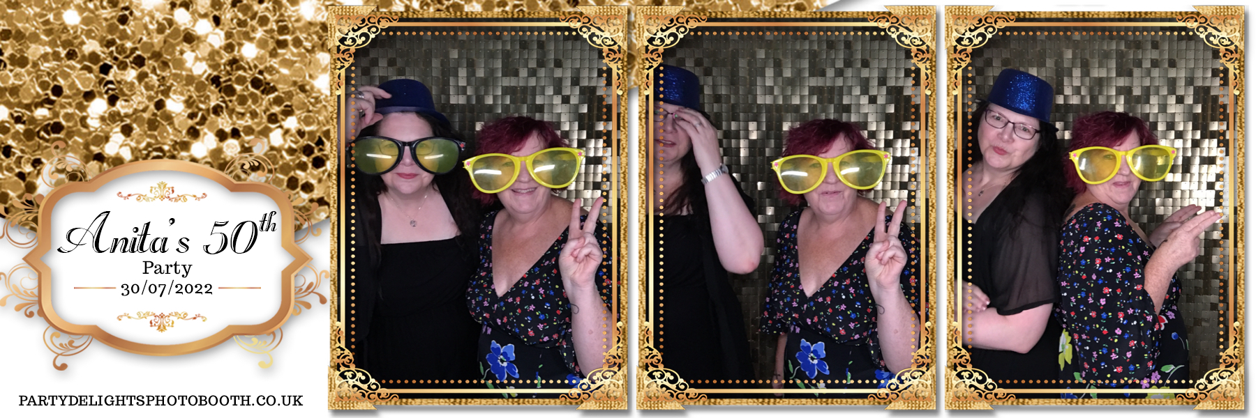 Anita's 50th birthday | View more photos from the event at gallery.partydelightsphotobooth.co.uk/u/PartyDelightsPhotoBooth/Anitas-50th-birthday