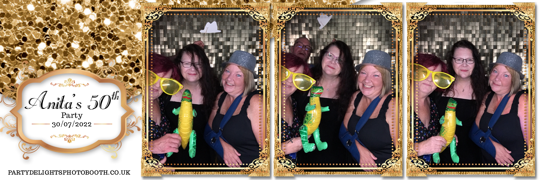Anita's 50th birthday | View more photos from the event at gallery.partydelightsphotobooth.co.uk/u/PartyDelightsPhotoBooth/Anitas-50th-birthday