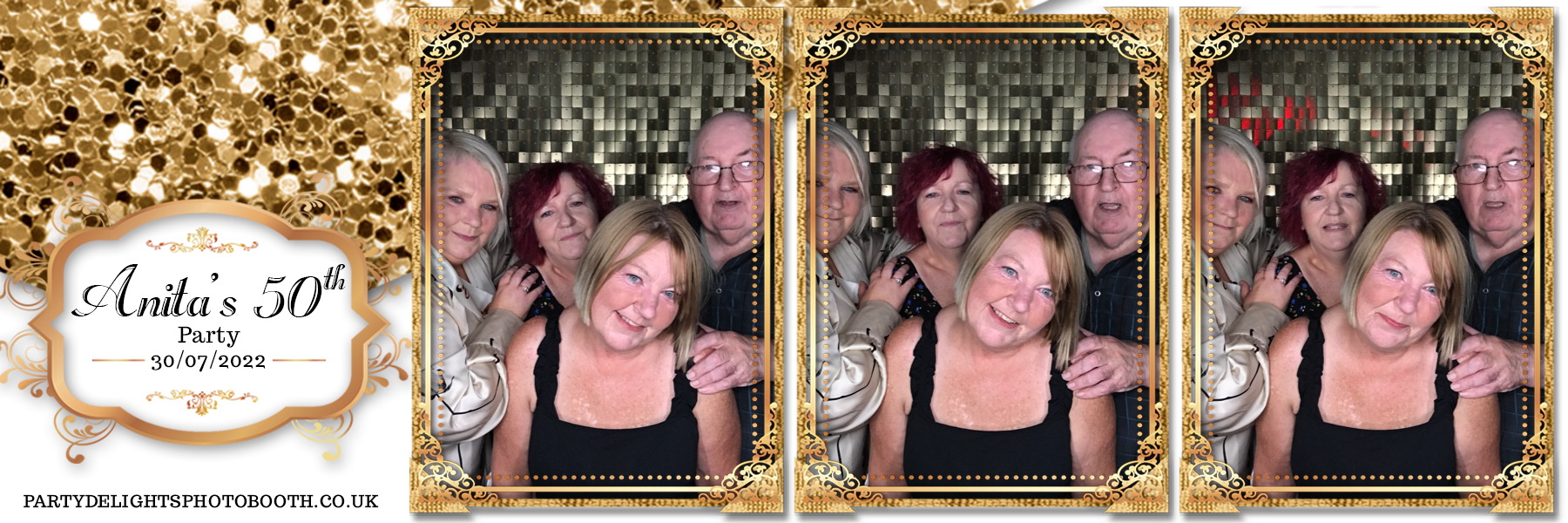 Anita's 50th birthday | View more photos from the event at gallery.partydelightsphotobooth.co.uk/u/PartyDelightsPhotoBooth/Anitas-50th-birthday