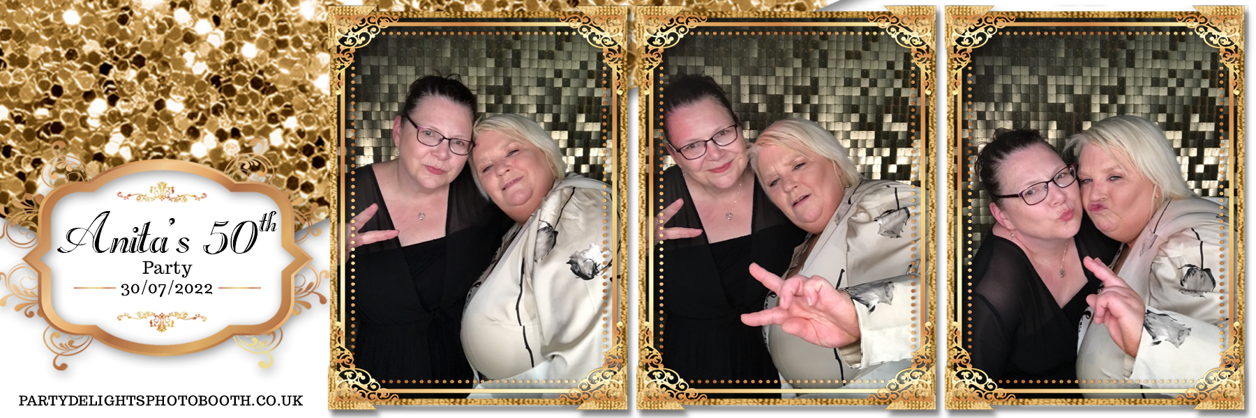 Anita's 50th birthday | View more photos from the event at gallery.partydelightsphotobooth.co.uk/u/PartyDelightsPhotoBooth/Anitas-50th-birthday