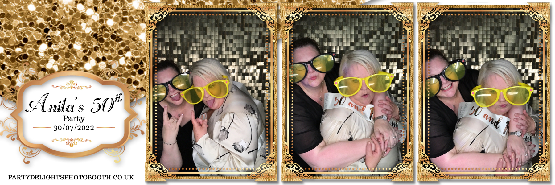 Anita's 50th birthday | View more photos from the event at gallery.partydelightsphotobooth.co.uk/u/PartyDelightsPhotoBooth/Anitas-50th-birthday