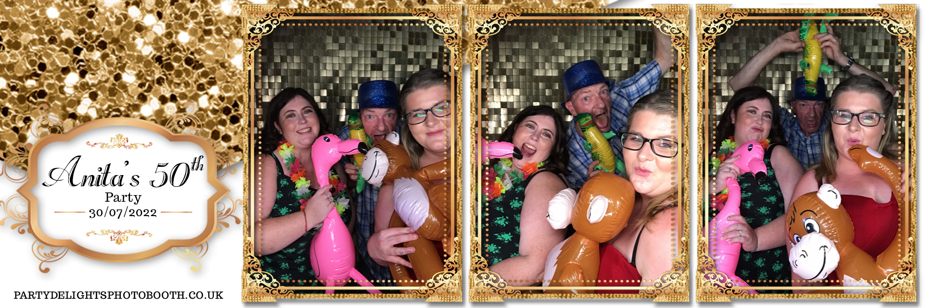 Anita's 50th birthday | View more photos from the event at gallery.partydelightsphotobooth.co.uk/u/PartyDelightsPhotoBooth/Anitas-50th-birthday