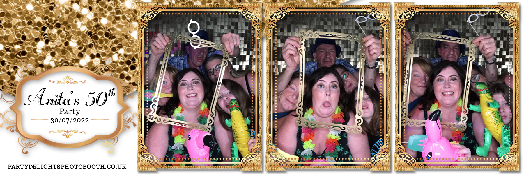 Anita's 50th birthday | View more photos from the event at gallery.partydelightsphotobooth.co.uk/u/PartyDelightsPhotoBooth/Anitas-50th-birthday
