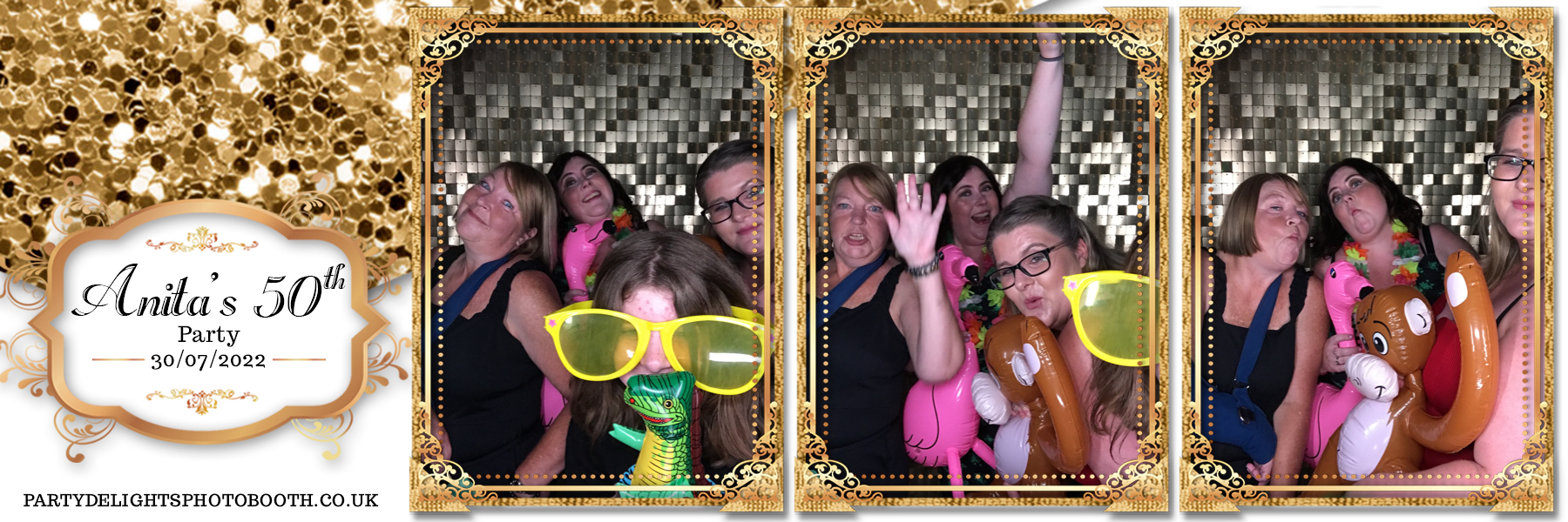 Anita's 50th birthday | View more photos from the event at gallery.partydelightsphotobooth.co.uk/u/PartyDelightsPhotoBooth/Anitas-50th-birthday