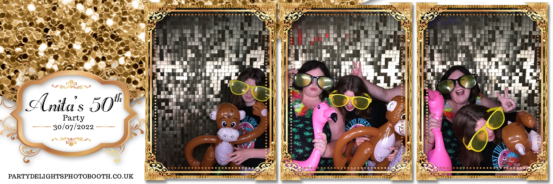 Anita's 50th birthday | View more photos from the event at gallery.partydelightsphotobooth.co.uk/u/PartyDelightsPhotoBooth/Anitas-50th-birthday
